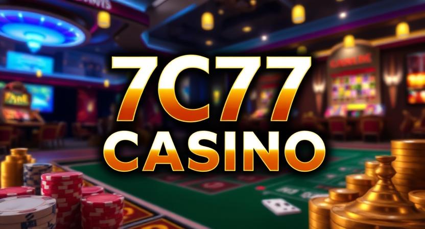 Live dealers and slot thrills at 7C77 casino