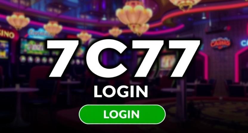 Clean and intuitive 7C77 login interface