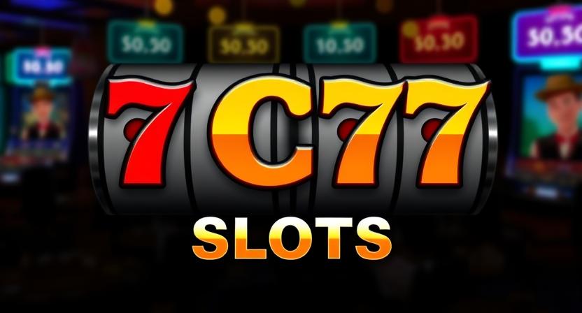 Diverse selection of 7C77 slots themes